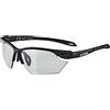 ALPINA Unisex - Adulti, TWIST FIVE S HR VL+ Occhiali sportivi, black matt, One Size
