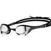 ARENA Cobra Ultra Swipe Mirror Occhialini Nuoto da Gara Unisex Adulto, Occhialini Piscina con Lenti a Specchio Curve, Anti-Appannamento, Protezione UV, 5 Ponti Nasali Intercambiabili