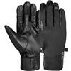 Reusch Track-X Touch-TEC Guanti unisex per uso quotidiano - Guanti da donna e uomo con softshell, pelle bovina, funzione touch screen, antivento, idrorepellenti, impugnatura rinforzata