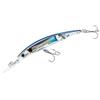 DUEL Yo-Zuri Crystal 3D Minnow Deep Diver Jointed Lure, Blue Silver