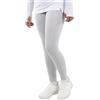 JAKO Leggings Unisex Power, Grigio Chiaro, S