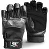 LEONE 1947, Guanti da Palestra, Unisex - Adulto, Nero, L, AB713