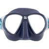 Cressi dal 1946 - Force Mask - Maschera Lenti in Policarbonato e Facciale Morbido TPR per Snorkeling, Nuoto in Superficie Vacanze al Mare - Blu Navy_Cinghiolo Elastico Blu Corallo - Taglia Unica