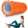 Mobiclinic® fitness, Rullo massaggio muscolare, Fitroller, Schiuma ed eva, 14x33 cm, Pilates, Yoga, Stretching, Portatile, Multifunzionale, Foam roller, Per tutto il corpo, 3 livelli di intensità