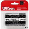 Wilson AbsorbX Overgrip Tennis Confezione da 3, Ultra-Assorbente, Presa Eccezionale, Durevole, Leggero, Facile da Maneggiare
