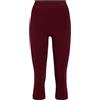 FALKE Maximum Warm 3/4 W Ti filo funzionale asciugatura rapida 1 pezzo, Calzamaglia Donna, Rosso Merlot 8117, XS