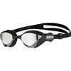 ARENA Cobra Tri Swipe Mirror Occhialini Triathlon Unisex Adulto, Occhialini Nuoto Piscina con Lenti a Specchio, Anti-Appannamento, Protezione UV, 3 Ponti Nasali Intercambiabili