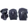 K2 Skates Unisex Protezioni per pattini in linea K2 PERFORMANCE PAD SET M — black - anthracite — L (Knee: A:43-47cm B:39-42cm / Elbow: A:28-31cm B:27-30cm / Wrist: A:23-25cm B:20-22cm) — 30E1416