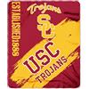 Northwest Coperta in Pile Stampata con Licenza Ufficiale NCAA, 127 x 152 cm, Multicolore