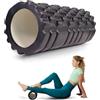 Mobiclinic® fitness, Foam roller, Fitroller, Schiuma ed eva, 14x33 cm, Pilates, Yoga, Stretching, Portatile, Multifunzionale, Per tutto il corpo, 3 livelli di intensità