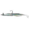 Berkley PowerBait Sand Eel; esca morbida pronta da pescare per i pescatori di predatori d'acqua salata; imitazione di anguilla profumata PowerBait per spigola, merluzzo e merluzzo, 10 cm, nero