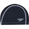 Speedo Junior Pace Swimming Cap | Kids Swim | Dry Hair, Navy, One Size