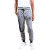 Ultra Game - Vfm3377f, NBA Marl - Pantaloni da Jogging da Uomo, in Pile, a Righe Uomo