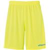 uhlsport - Pantaloncini da Uomo Center Basic, Senza Slip Interni, Uomo, 100334223, Fluo Gelb/Radar Blau, M