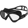 SEAC Vision HD, Occhialini da Nuoto in Piscina e in Mare per Donna e Uomo, nero/nero, standard