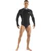 SEAC Lover, Giacca in Neoprene Super Stretch a Manica lunga con Zip Frontale, per Snorkeling, Nuoto, Surf, Canoa e Sport Acquatici