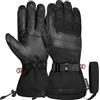 Reusch Morvan Gore-TEX Guanti da sci unisex, impermeabili, antivento, traspiranti, isolamento Primaloft Gold in pelle vegana, softshell, comfort leash, sport invernali per uomo e donna
