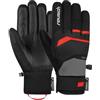 Reusch Guanti da sci per adulti | molto caldi, impermeabili e traspiranti | Guanti invernali con chiusura in velcro e tessuto softshell, per lo sci e le attività all'aperto,Taglie 6,5-11,Venom R-TEX XT