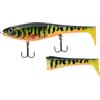 Rapala - Esca da Pesca Artificiale Spinning X-Rap Peto - Esca di Simulazione Corpo ABS Coda Morbida PVC per Acqua Dolce - Profondità di Nuoto 0.5-1m - 14cm/39g - Prodotta in Estonia - Hot Tiger Pike