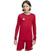 adidas Unisex - Bambini e Ragazzi Entrada26 Long Sleeve Jersey Kids Shirt, Team Power Red 2/White, 9-10 Years