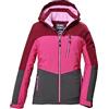 Killtec Kow 354 Grls Jckt Giacca funzionale/giacca outdoor con cappuccio e paraneve Bambine e ragazze