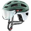 uvex Finale Visor V Casco de Bicicleta, Adultos Unisex, Moss Green-Cloud Matt, 52-57 cm, 2025
