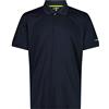 CMP - Polo da uomo, B.Blue-Limegreen, 56