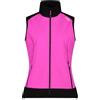 CMP - Gilet da donna con cappuccio fisso in softshell accoppiato, Festival, 54