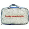 Aoneky Rete da calcio di ricambio, dimensioni reali 7,3 x 2,4 m, robusta rete da calcio, pali non inclusi (24 x 2,4 m, cavo da 2,5 mm)