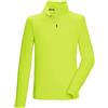 killtec Uomo Camicia in Pile con Collo Alto e Zip KSW 99 MN FLC Shrt, frühlingsgrün, S, 40878-000