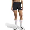 adidas Donna Techfit Short Leggings Tights, Black/White, M 4 inch