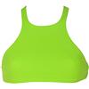 Arena Women's Rule Breaker Think Crop MaxLife Bikini Top, Green, XX-Small