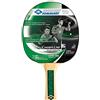Schildkröt Donic-Schildkröt Racchetta Tennis da Tavolo Champs Line 400, Spugna di 1.5 mm, Gomma Jade - ITTF