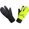 GORE WEAR Guanti termici, GORE-TEX INFINIUM, 7, Nero/Giallo neon