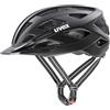 uvex Urban Explorer - Casco de Bicicleta Incluye luz LED para Adultos - Ajuste de Talla individualizado - Forro Interior Lavable - Black Matt - 52-57 cm