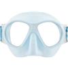 Cressi dal 1946 - Breezy Mask - Maschera Lenti in Policarbonato e Facciale Morbido TPR per Snorkeling, Nuoto in Superficie Vacanze al Mare - Ice Cyan_Cinghiolo Elastico Azzurro Corallo - Taglia Unica