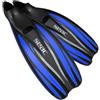 SEAC F 100 PRO, Pinne da Subacquea Leggera a Scarpetta Chiusa, per Immersioni e Snorkeling Unisex Adulto, Blu, 36/37 EU