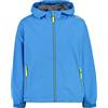 CMP Giacca con Cappuccio Boys Rain | Giacca funzionale per bambini attivi, taglio ergonomico, traspirante, per avventure all'aria aperta