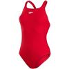Speedo Donna Eco Endurance+ Medalist | Athletic Fit | ClaSic Design| Recycled Fabric | Chlorine Resistant | Extra Flexibility, Fed Red, 38