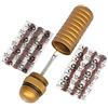 Peaty's Kit Riparazione Tubeless MTB con Forcella Singola - Tappatore Pratico per Forature Pneumatici Bici, 3 Connettori da 3 mm e 1,5 mm, Set Completo per Riparazioni Rapide - Bourbon