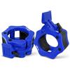 Yes4All 2 Inch Barbell Clamps Pair, Pro Lockjaw Collar Set for Olympic Bar, Quick Release Weight Plate Locks Dumbbell Clips for Weightlifting Training Exercise, and Strength Training (Blue)