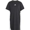 adidas Women T-Shirt Dress Essentials 3-Stripes