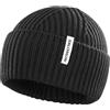 Salomon Snowbird Beanie, Warm Running cap for Hiking, Trail Running, Outdoor Sports Unisex, Deep Black, One Size Fits all