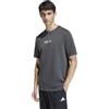 adidas Men Grafica T-Shirt Coffee Cafe Donut Box