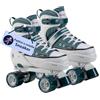 HUDORA Pattini a rotelle versione sneaker midnight - misure 28-31 - pattini a rotelle per bambini regolabili su 4 misure - pattini per bambini e ragazzi - pattini con 4 solette sostituibili
