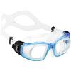 Cressi Galileo, Occhialini Nuoto con Lenti Vetro Temperato Unisex - Adulto