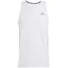 adidas Uomo Adi365 Running Climacool Iconic Tank Shirt, White, S