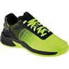 Kempa Attack 2.0 Junior - Scarpe da Ginnastica per Il Tempo Libero, Leggere, Traspiranti, Colore Giallo Fluo/Nero, 35 EU, Giallo Fluo Nero, 35 EU