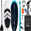 SereneLife SUP Gonfiabile XL, Tavola Sup Extra Larga per Adulti e Animali, Stand Up Paddle Board con Deck EVA Antiscivolo, Design Stabile, Accessori Premium, Capacità 200-220 kg