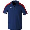 Erima Maglietta Polo Evo Star (1112404) Uomo, New Navy/Rosso, L